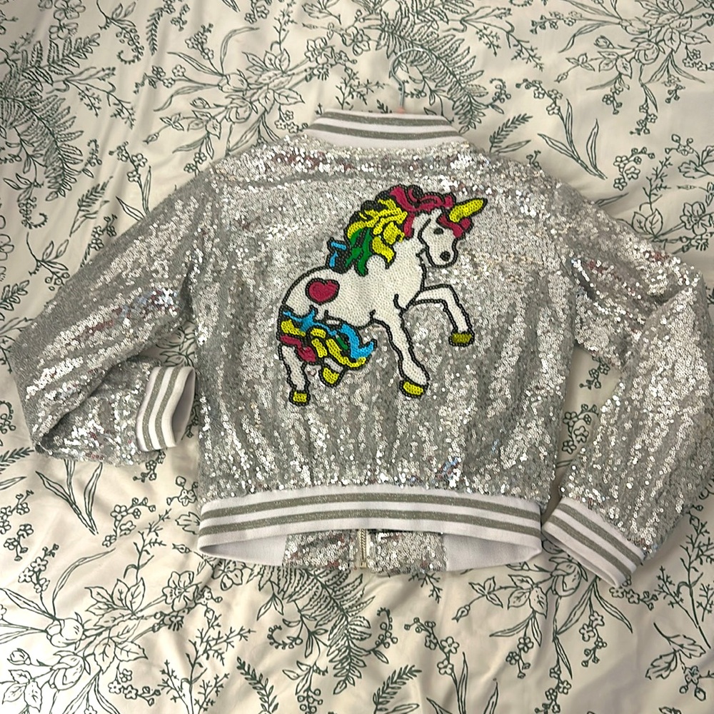Lola + the boy leathers unicorn sequins. - Picture 2 of 2